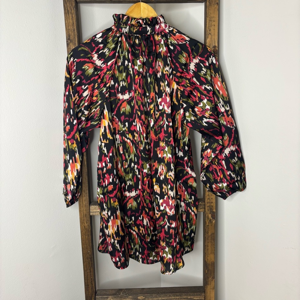 First Love Colorful Patterned Blouse - Picture 7 of 7